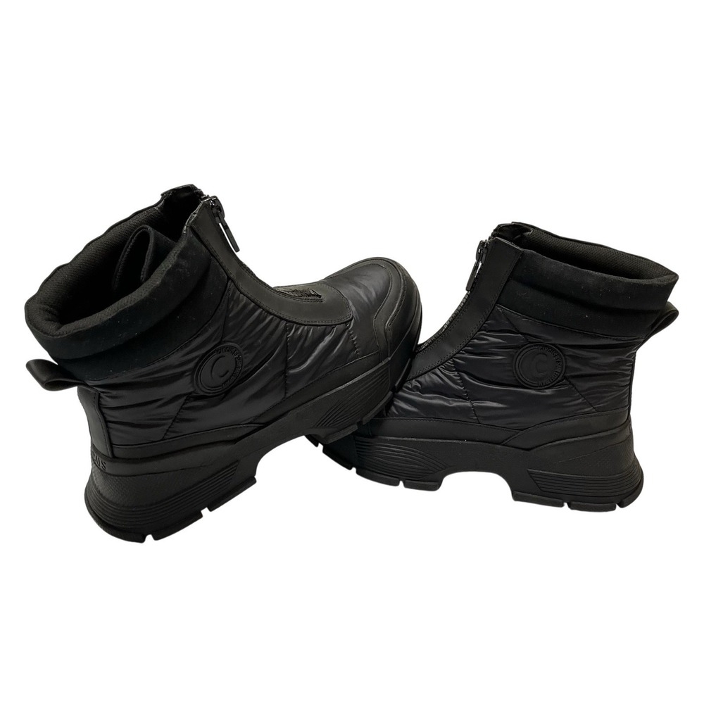 Circus Sam Edelman Brenda Winter Boot Black Quilted Nylon Chunky Sole Size 11